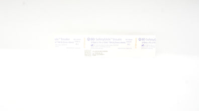 BD 328449 SafetyGlide Insulin Syringe 3/10ml x 31G x 15/64inch TW